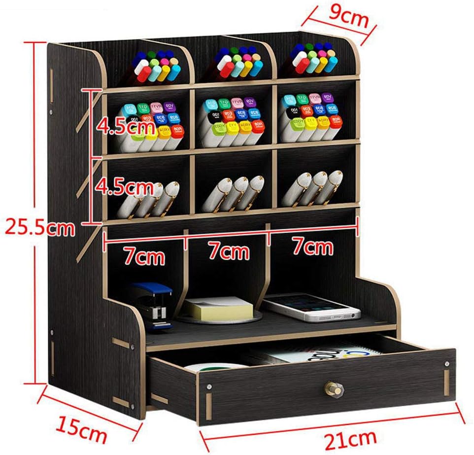 Stift-Organizer Aufbewahrung Multifunktionaler Schreibtisch Organizer Schreibtisch ordentlich Stifth