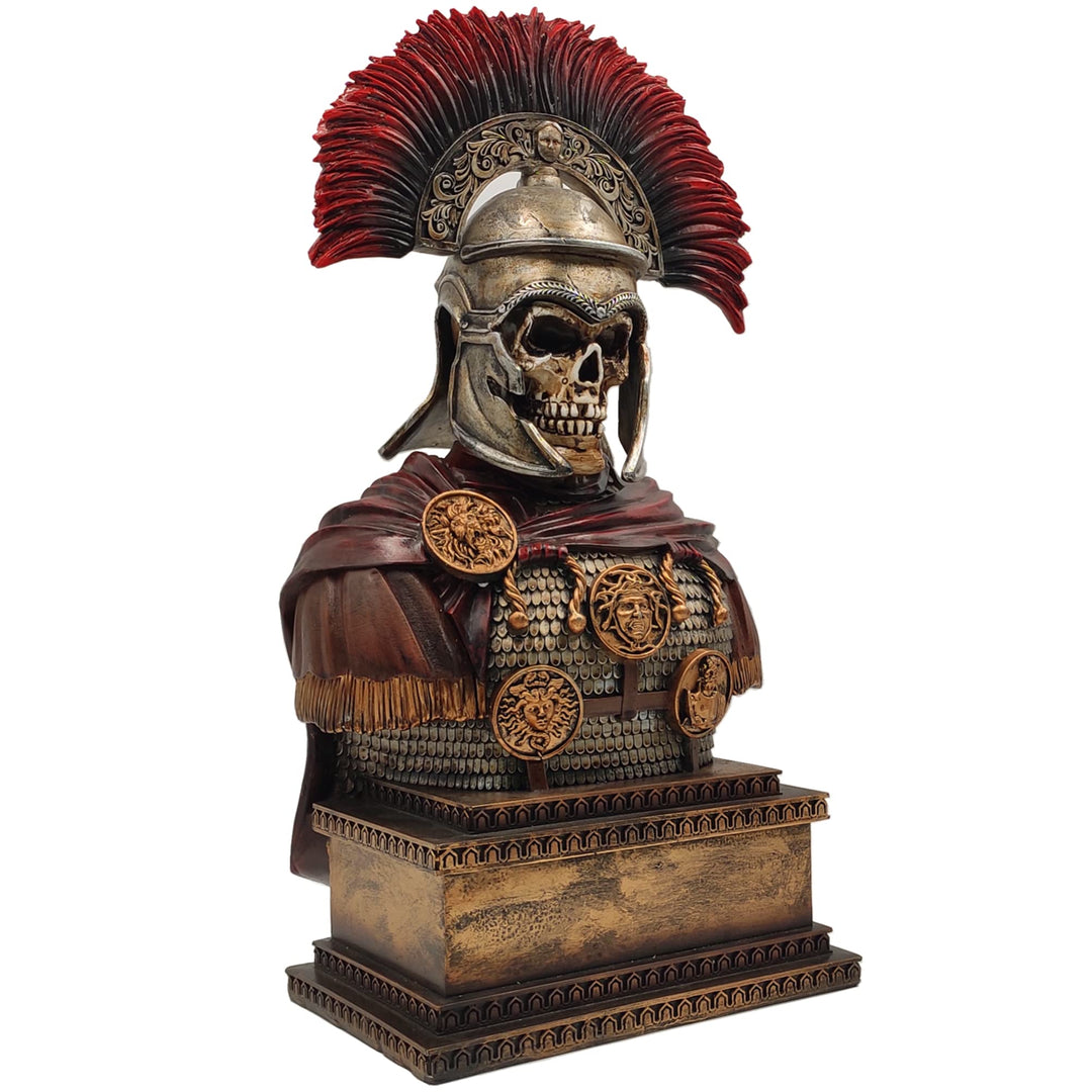 LOOYAR Römisches Imperium Römische Legion Undead Centurion Soldat Krieger Harz-Statue Skulptur Ornam