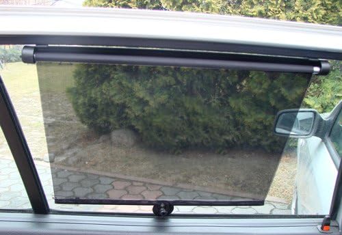 myshopx Sonnenschutz 2 x Auto Sonnenrollo 55 cm Sonnenschutzrollo
