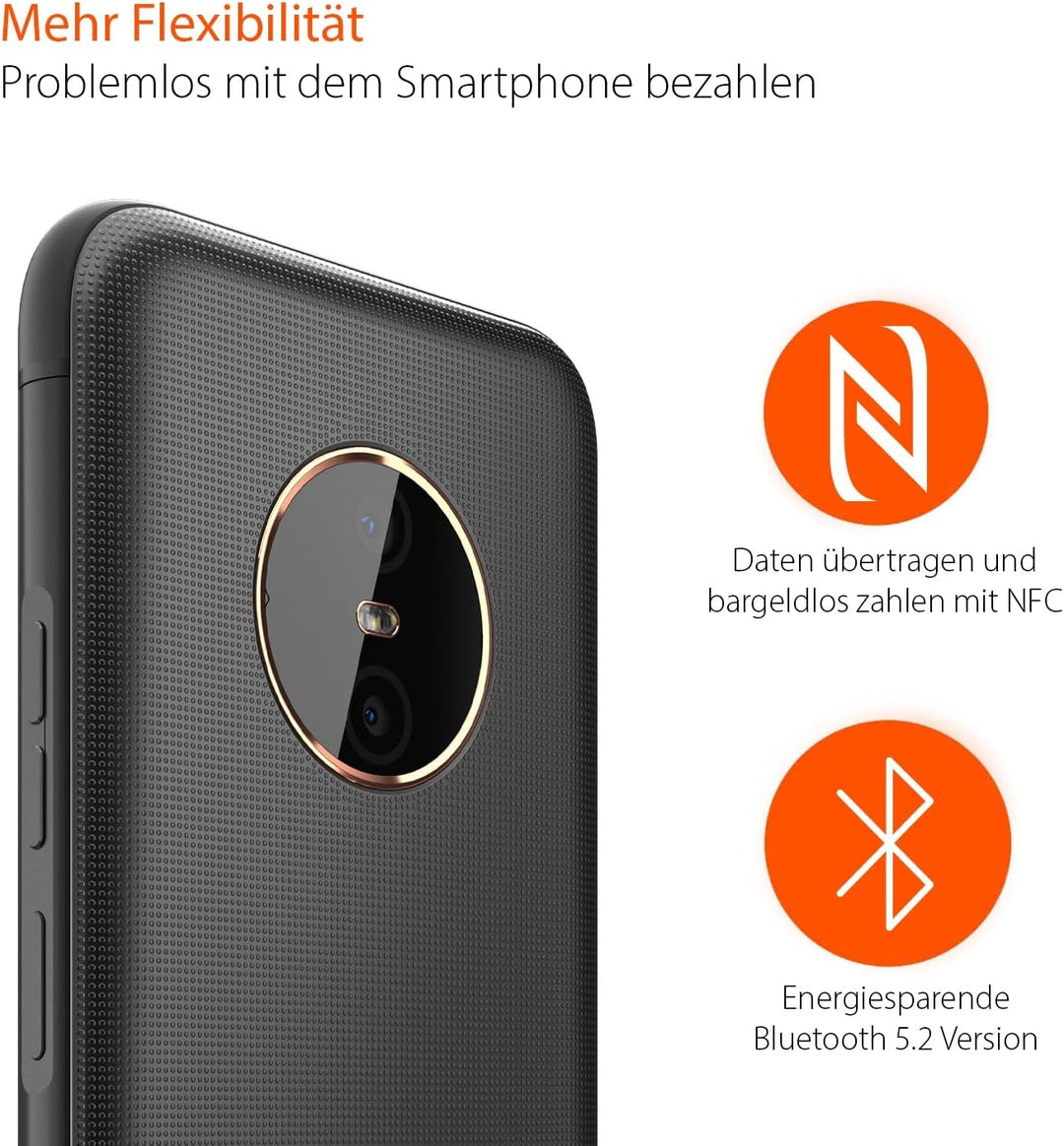 Gigaset GX6 - Outdoor Smartphone 5G - Militärstandard - staub- & wasserdicht IP68 - 6,6" FHD+ Displa