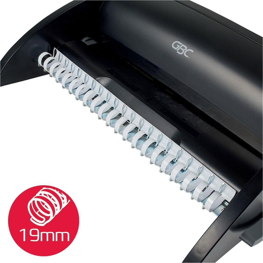 GBC CombBind C100 Bindegerät, manuell, mit seperatem Binderücköffner stanzt 9, bindet 160 Blatt Sing
