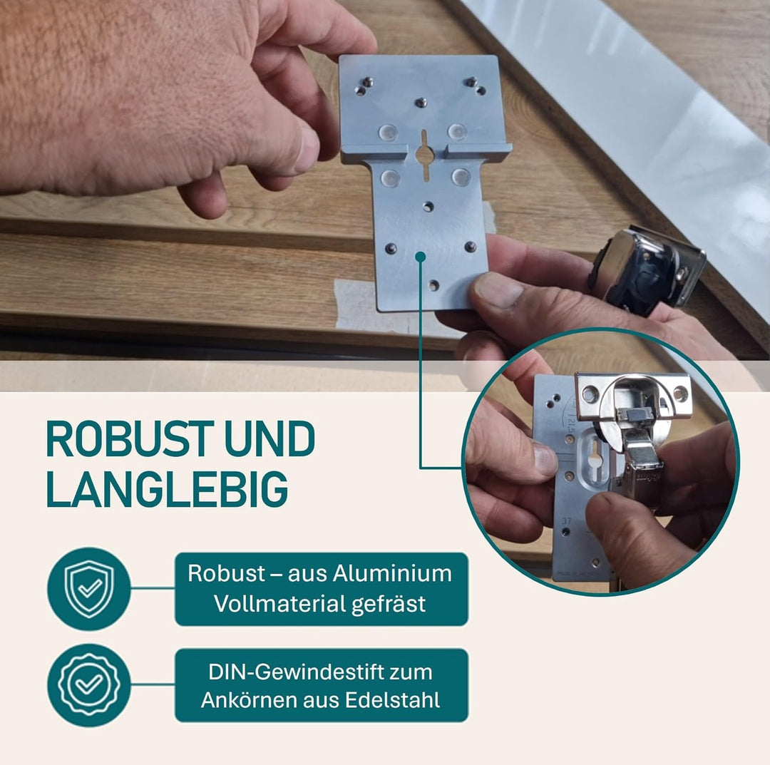 Bohr-Markierer für Topfbänder, Körnerlehre