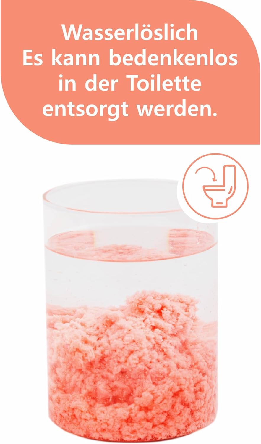 Tofu-Katzenstreu für Katzen (18L/7,5Kg) - Natürlich und biologisch abbaubar - Sofort klumpend, staub