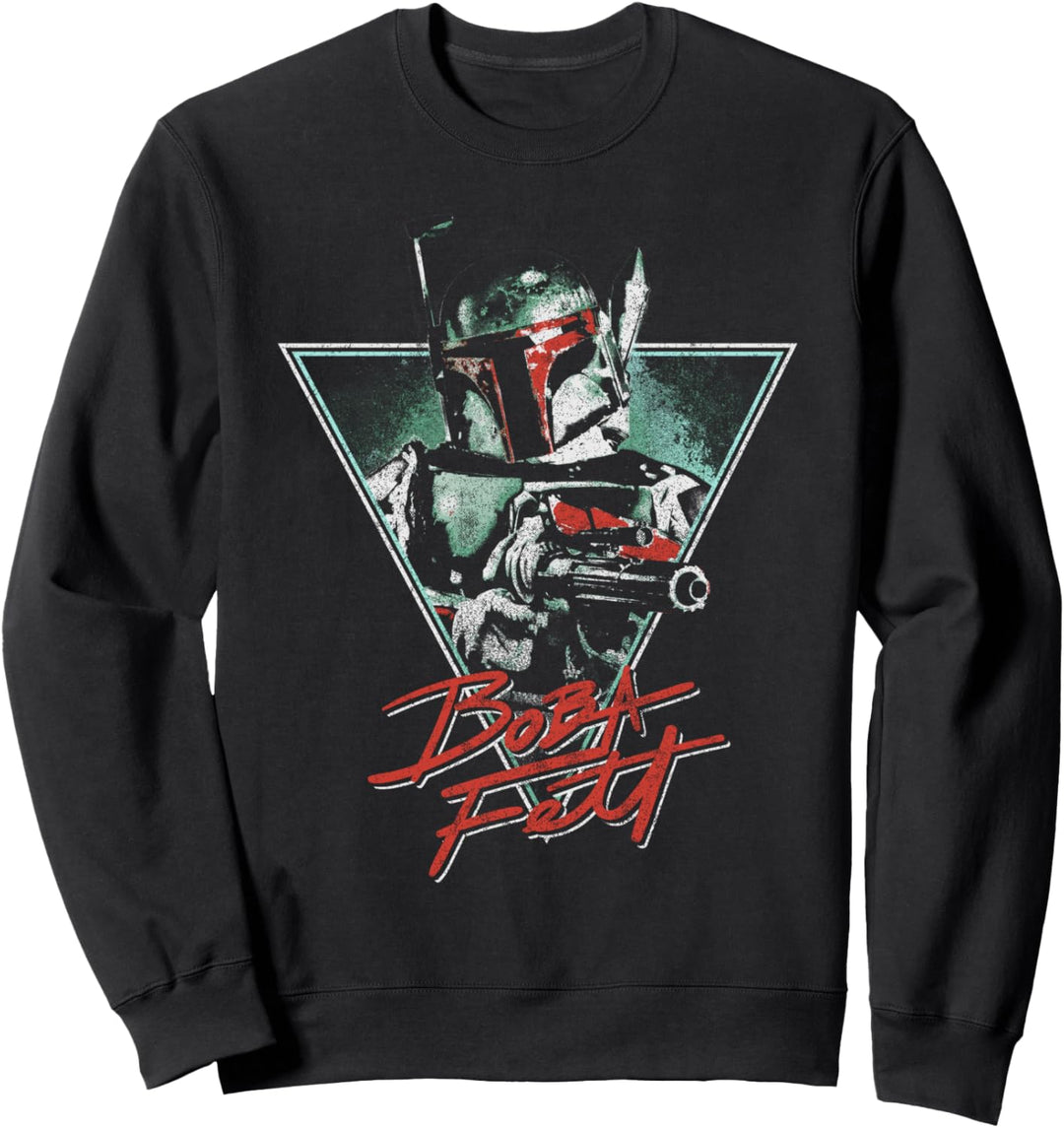 Star Wars Boba Fett Triangle Poster Sweatshirt