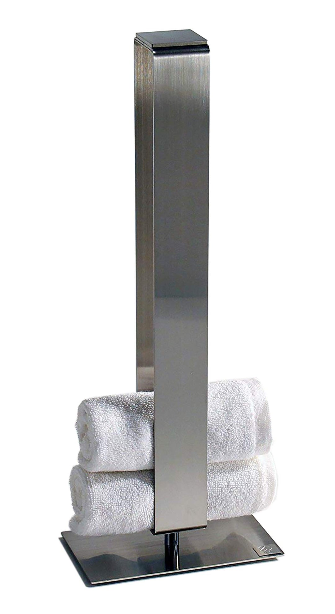 Gästetuchhalter, Tischgästetuchhalter, Handtuchhalter, Edelstahl - Made in Germany (Gebürstet), Gebü