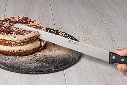 Arcos Serie Universal - Gebäckmesser Kuchenmesser - Klinge Nitrum Edelstahl 300 mm - HandGriff Polyo