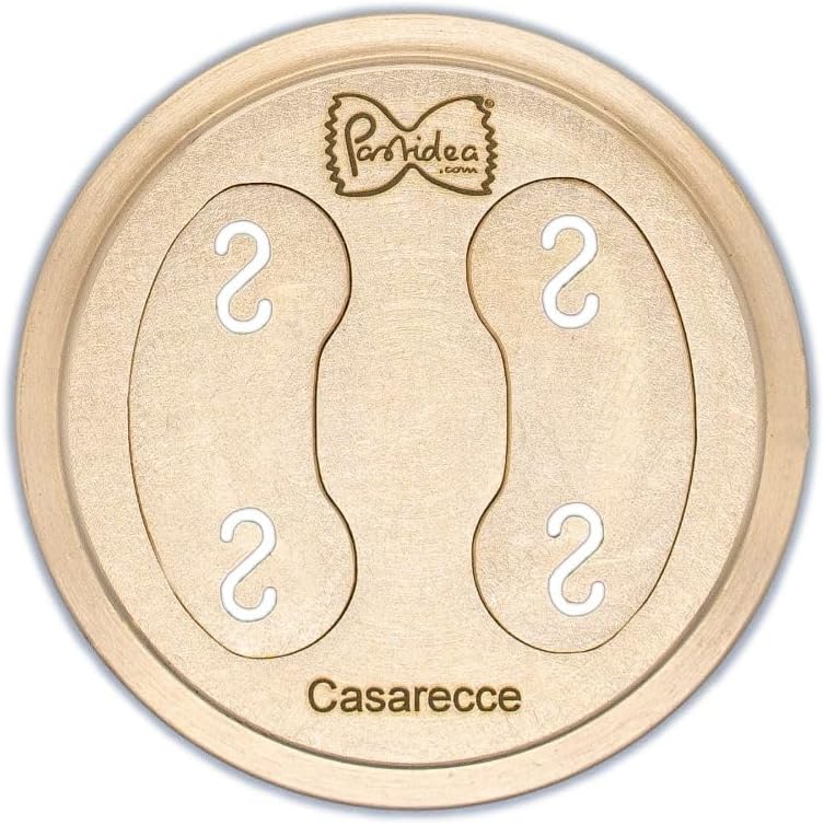 Pastidea - Matrize Zubehör aus Bronze Casarecce für La Fattorina, Fimar MPF 1.5, Fimar PF15E und and