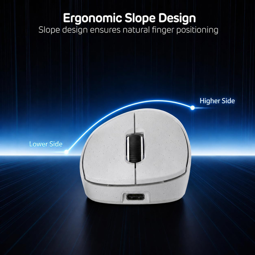 RK ROYAL KLUDGE MG5 8K kabellose Gaming Maus, 42K DPI PAW3950 Sensor, 56g leichte ergonomische, dopp