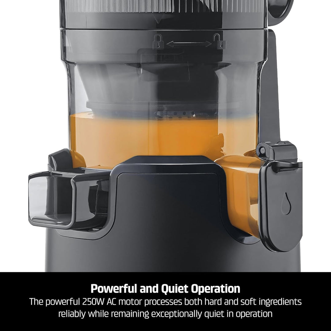 CASO Juice Fit Pro - Slow Juicer, Sanftes und schonendes Entsaften dank niedriger Umdrehungszahl (40