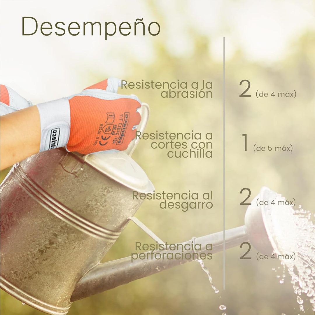 EXBRIECO 1, 3, 6 oder 12 Paar, Gartenhandschuhe aus Leder, Lammfellhandschuhe, Arbeitshandschuhe aus