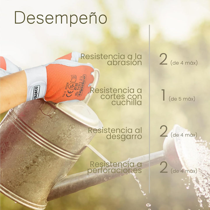 EXBRIECO 1, 3, 6 oder 12 Paar, Gartenhandschuhe aus Leder, Lammfellhandschuhe, Arbeitshandschuhe aus