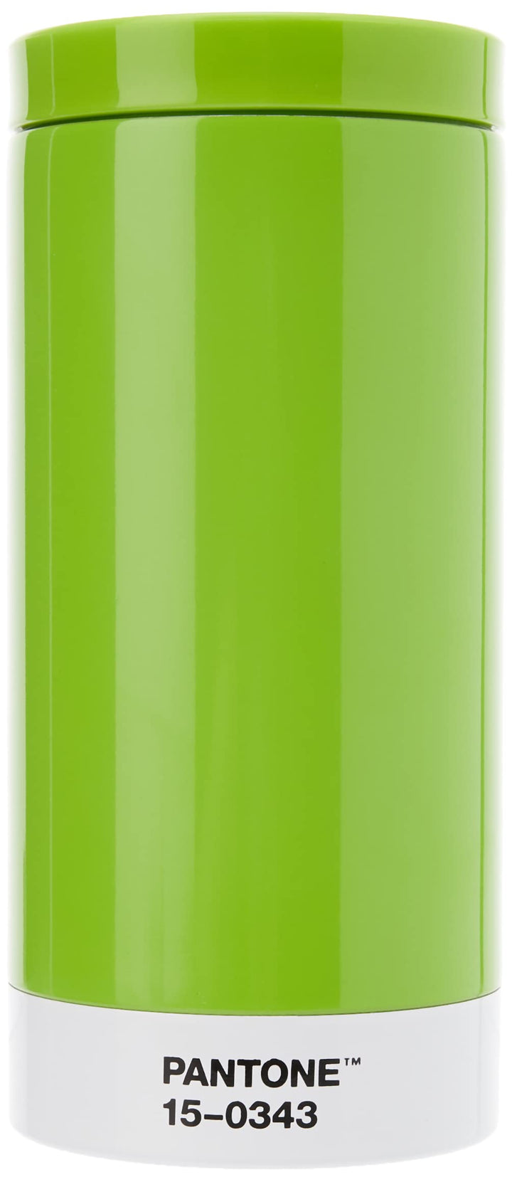 Pantone Reisebecher, Edelstahl, ABS, Green 15-0343, 75 mm, Green 15-0343