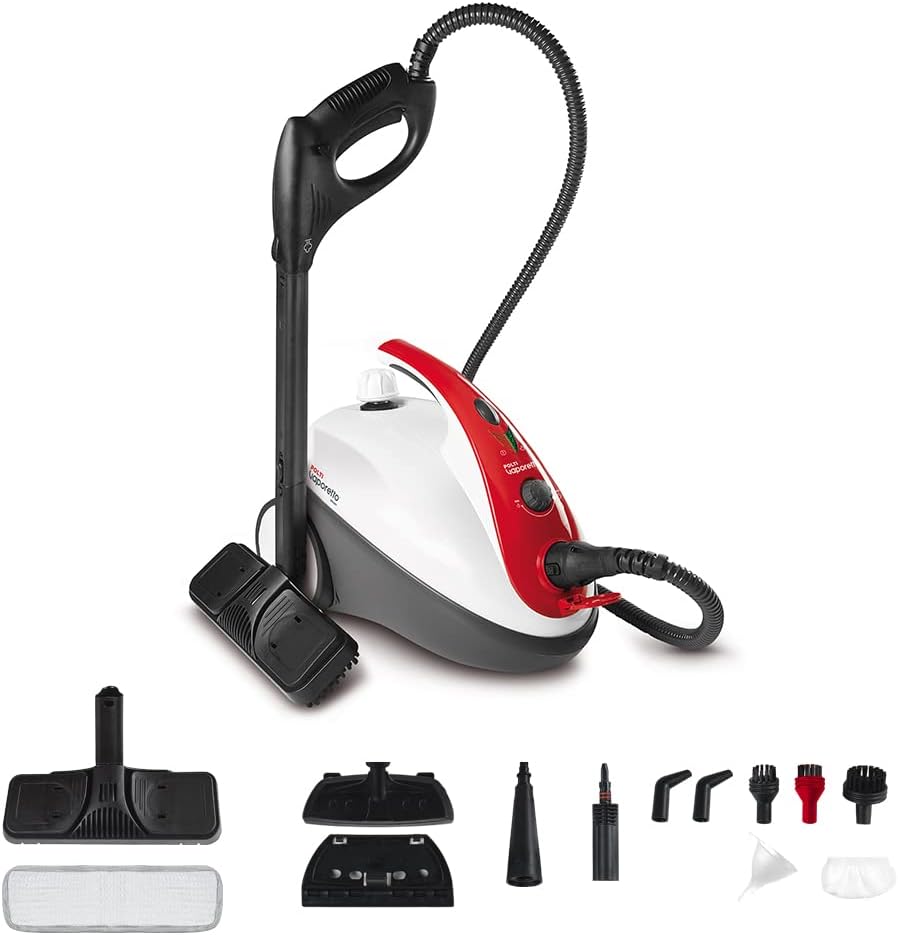 VAPORETTO POLTI SMART 30R 1800/W 1,6/L Rot/Weiss, Rot/Weiss