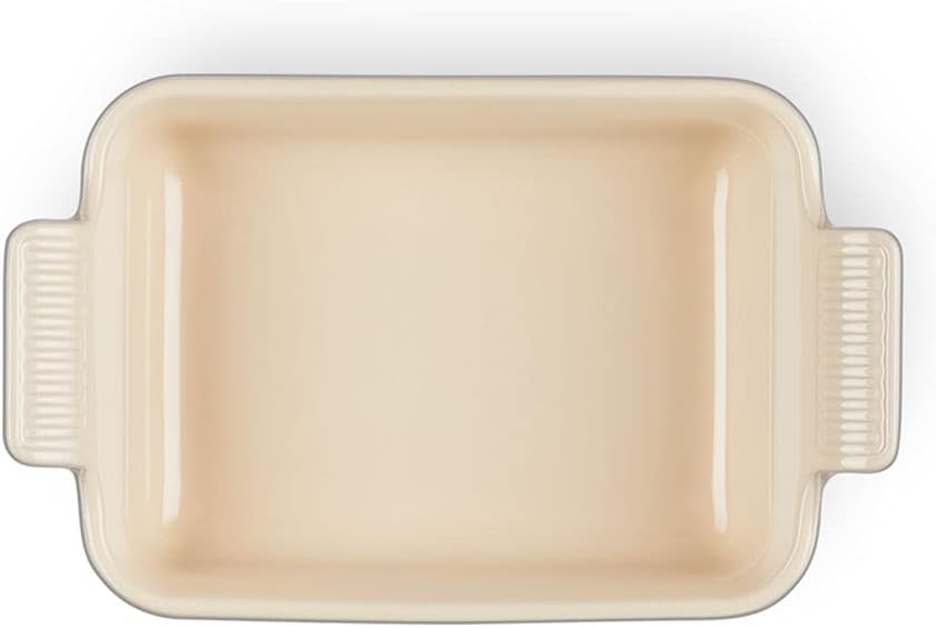Le Creuset Rechteckige Auflaufform Tradition aus Steinzeug, 19 cm, 1.1 Liter, Flint, 71102194440001