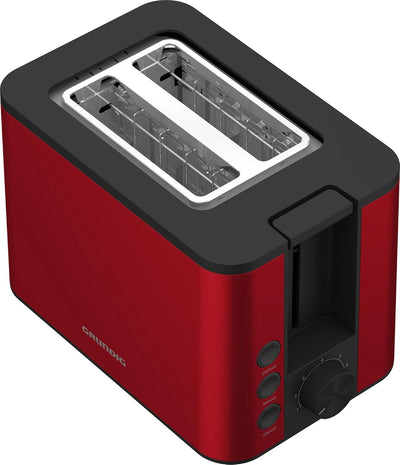 GRUNDIG TA8340 Toaster, 950 W, Rot Style 2024, Style 2024