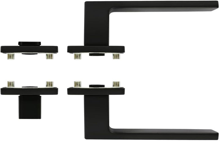 FELGNER Drückergarnitur "Bormio" für Bad und WC | hochwertige moderne Türblende Türklinken Türdrücke