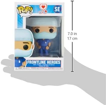 Funko Pop! Heroes: Front Line Worker-Male #1 - Vinyl-Sammelfigur - Geschenkidee - Offizielle Handels