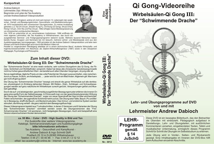 Wirbelsäulen-Qi Gong III: Der "Schwimmende Drache, DVD
