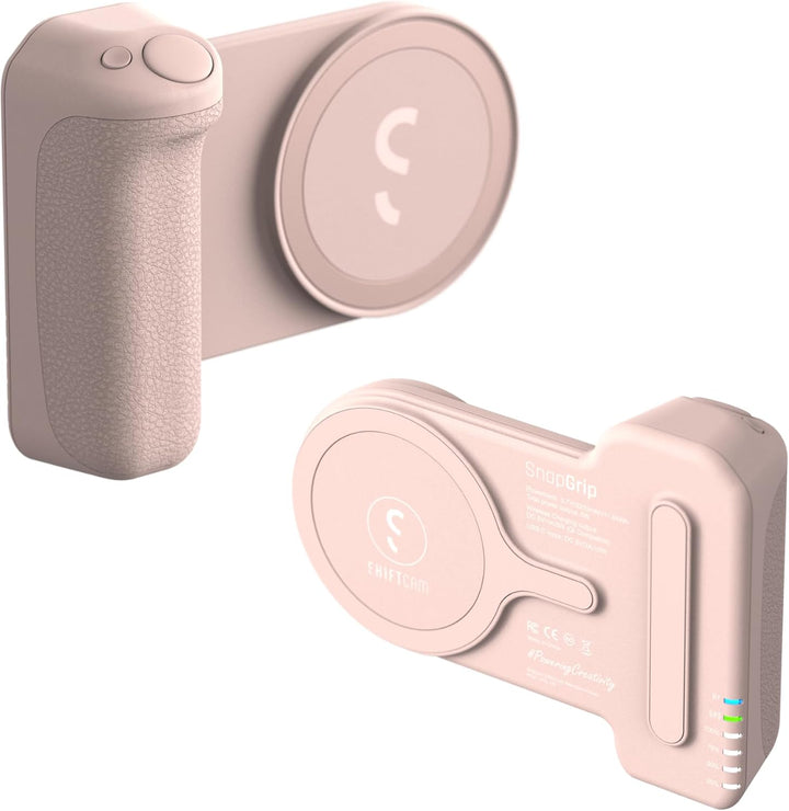 ShiftCam SnapGrip – mobiler Batteriegriff mit kabellosem Auslöser – magnetische Halterung lässt Sich