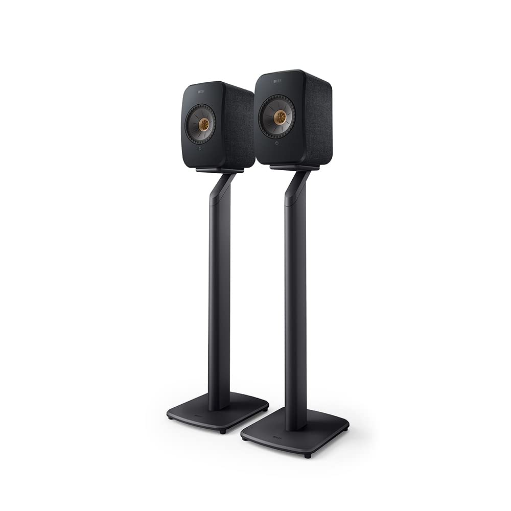 KEF S1 Standfuss für LSX- und LSX II-Aktivlautsprecher (Paar), Grau LSX S1 Grau, LSX S1 Grau