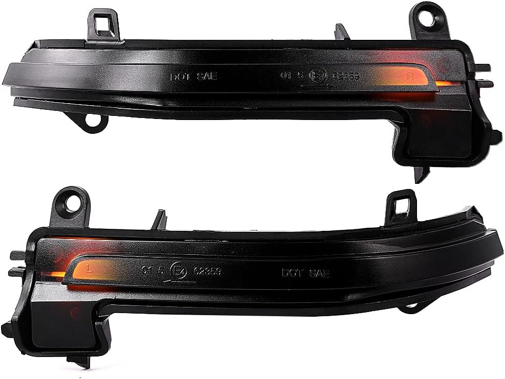 LIGHTDELUX Ersatz für LED Spiegelblinker Blinkleuchte Dynamisch Links Rechts Laufblinker mit Zulassu