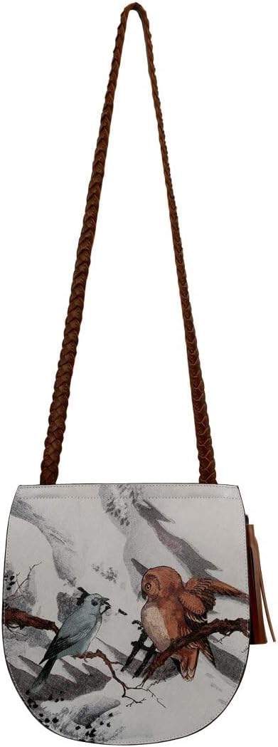 DOGO Ivy Bag - Vegane Damen Umhängetaschen - Handgefertigt Schultertaschen und Handtasche, Chatting