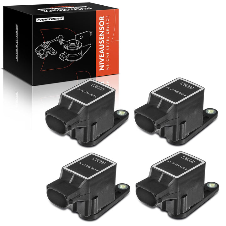 Frankberg 4x Niveausensor Xenonlicht Vorne Hinten für A-Klasse B-Klasse C-Klasse CLK E-Klasse GL-Kla