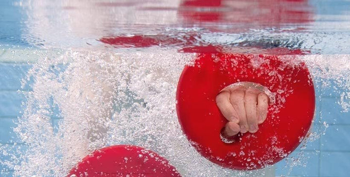 BECO AquaDisc SZ Aqua Training Trainingsscheiben Aqua Hanteln Paar grün
