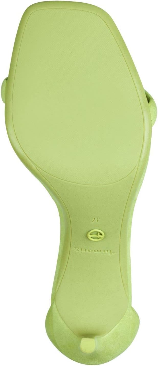 Tamaris Damen Sandalette 1-1-28394-20 41 EU Lime, 41 EU Lime