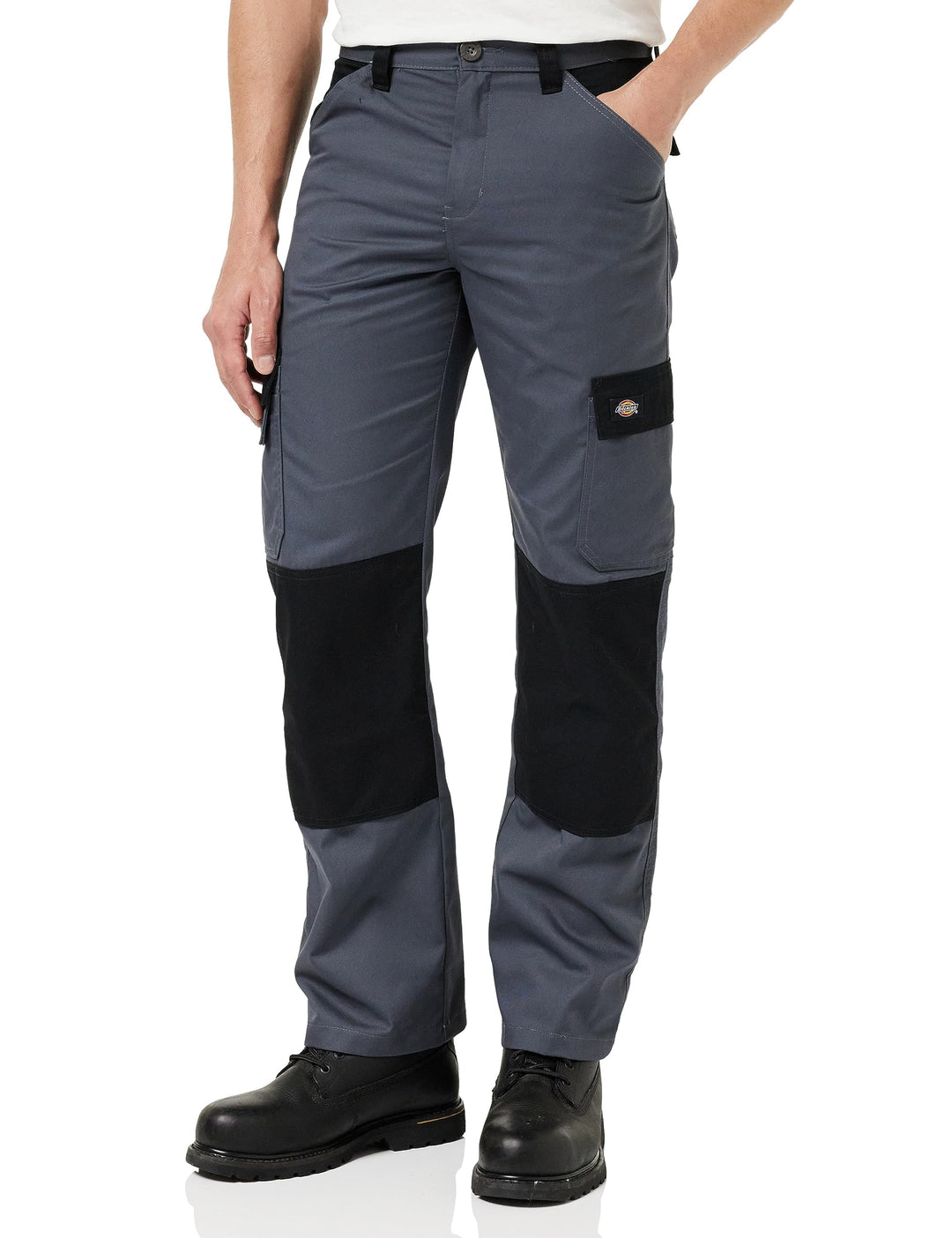 Dickies Herren Everyday Trouser 36W / 34L Grey/Black, 36W / 34L Grey/Black