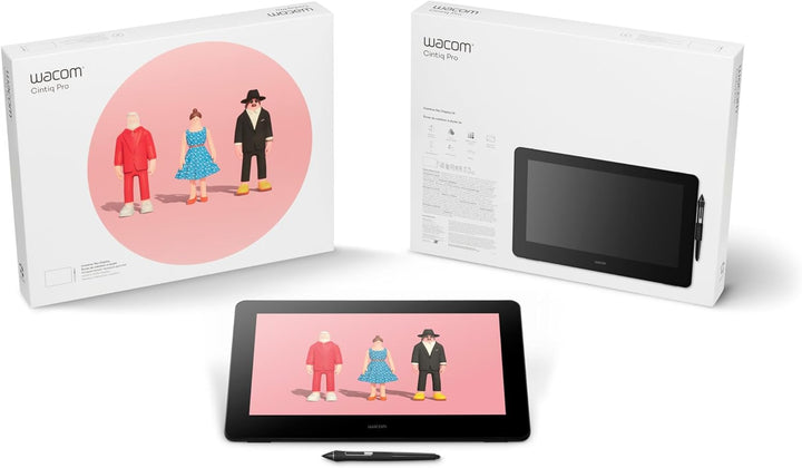 Wacom Cintiq Pro 16 Grafiktablett mit 4k Display für professionelle Designer & Künstler (15,6 Zoll D