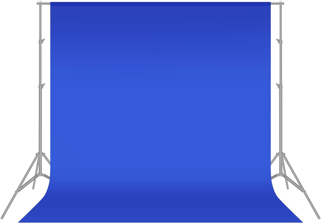Neewer Fotostudio 100% reines Muslin Faltbare Hintergrund, 1,8 x 2,8 m 6x9' blau, 6x9' blau