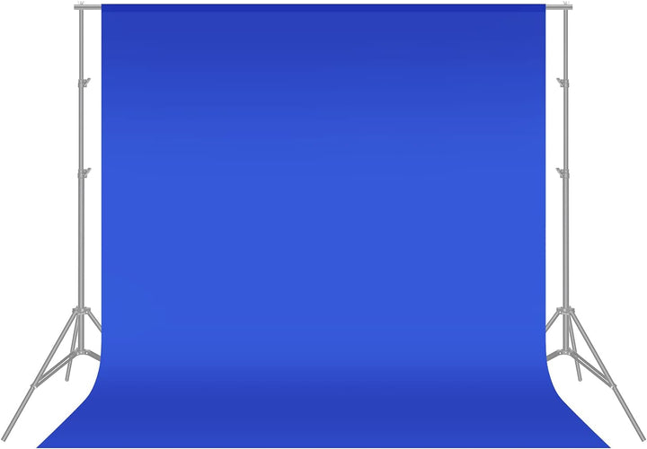Neewer Fotostudio 100% reines Muslin Faltbare Hintergrund, 1,8 x 2,8 m 6x9' blau, 6x9' blau