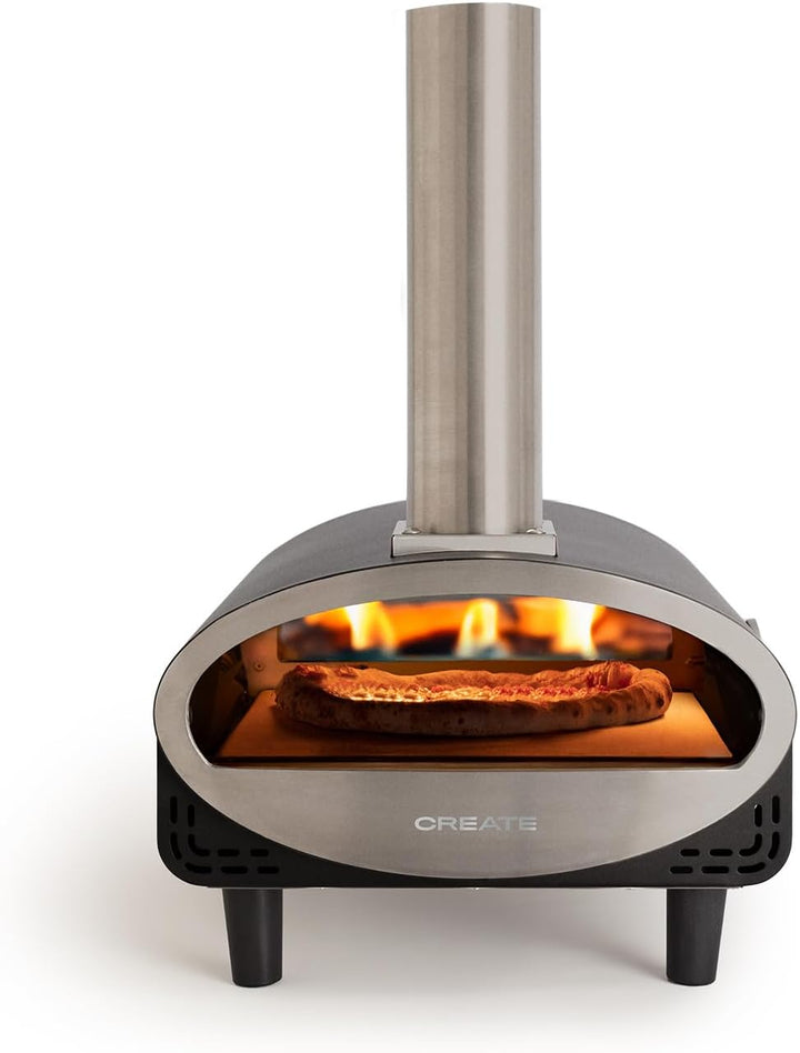 CREATE/PIZZA MAKER ADVANCE/Pellet-Ofen für Steinofenpizzen/Pizzen bis Ø30 cm, schnelles Aufheizen, T