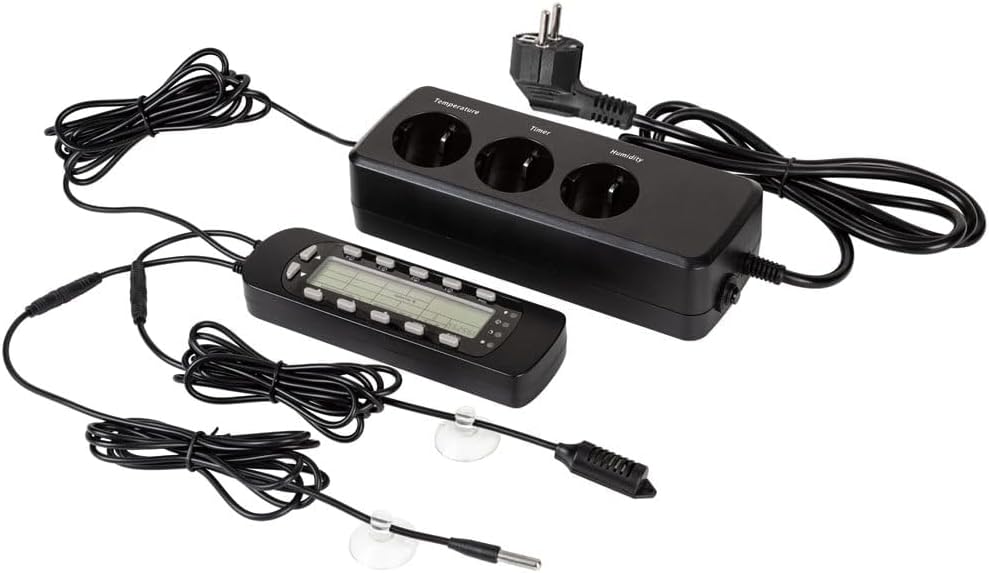 Repti-Zoo EZ Thermo-Hygro-Timer-Steuerung - Thermo/Hygrostat mit einem zweiten Timer