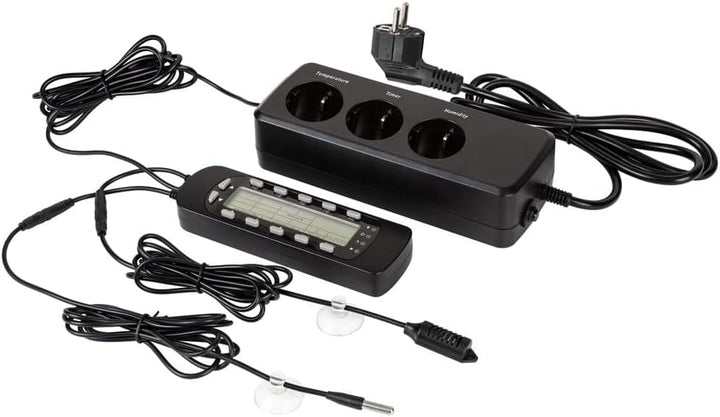Repti-Zoo EZ Thermo-Hygro-Timer-Steuerung - Thermo/Hygrostat mit einem zweiten Timer