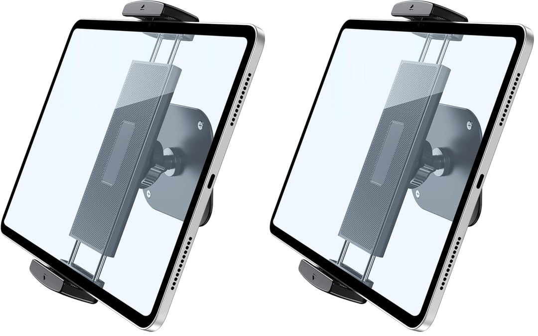 Tablet Wandhalterung aus Aluminium - 360° Drehbar, Verstellbar, Kompatibel Mit iPad Pro/Mini, Galaxy