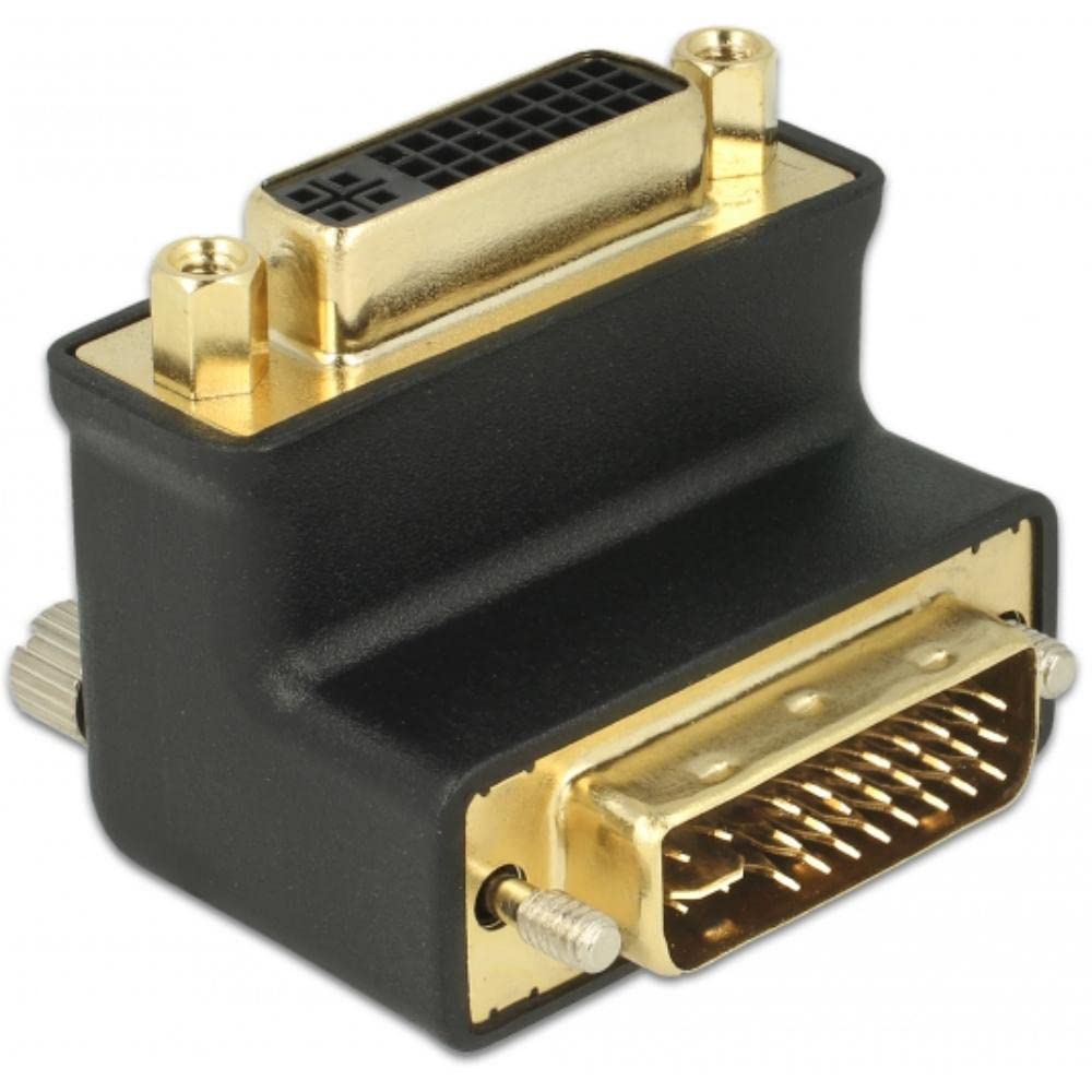 Delock Adapter DVI 29Pin Stecker-Buchse rechts gewinkelt