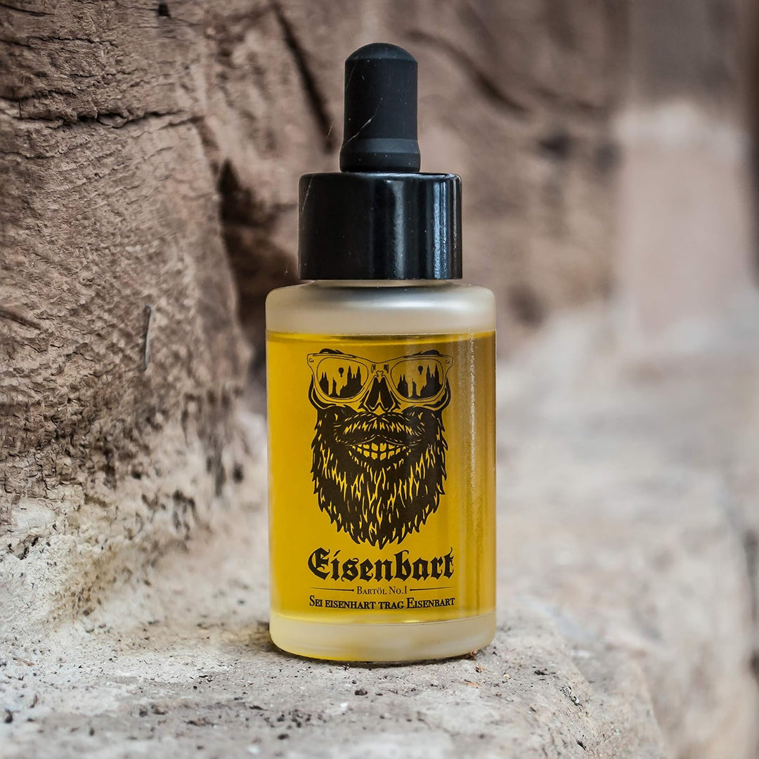 Eisenbart Bartöl No.I 30 ml Premium Bartpflege mit Marula Öl/Holzig + Frisch Holzig, Frisch 30 ml (1