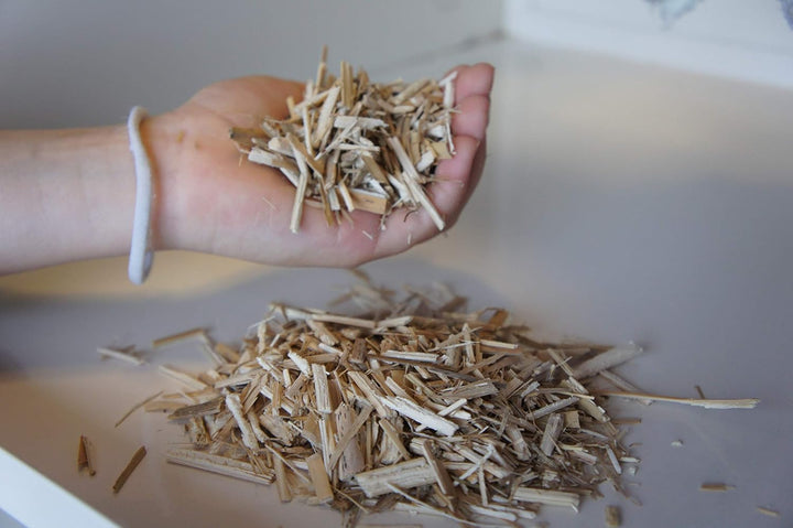 Jumbogras® Kleintier-Einstreu aus Miscanthus/Elefantengras/Chinagras-Häcksel, saugfähige Häckselgut-