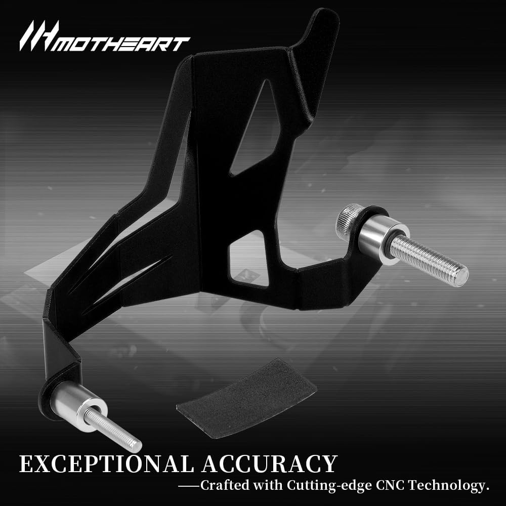 Quickshifter-Schutzplatte für F900XR/F900R 2020-2025 2mm Aluminium 3-Punkt-Befestigung eloxierte Obe