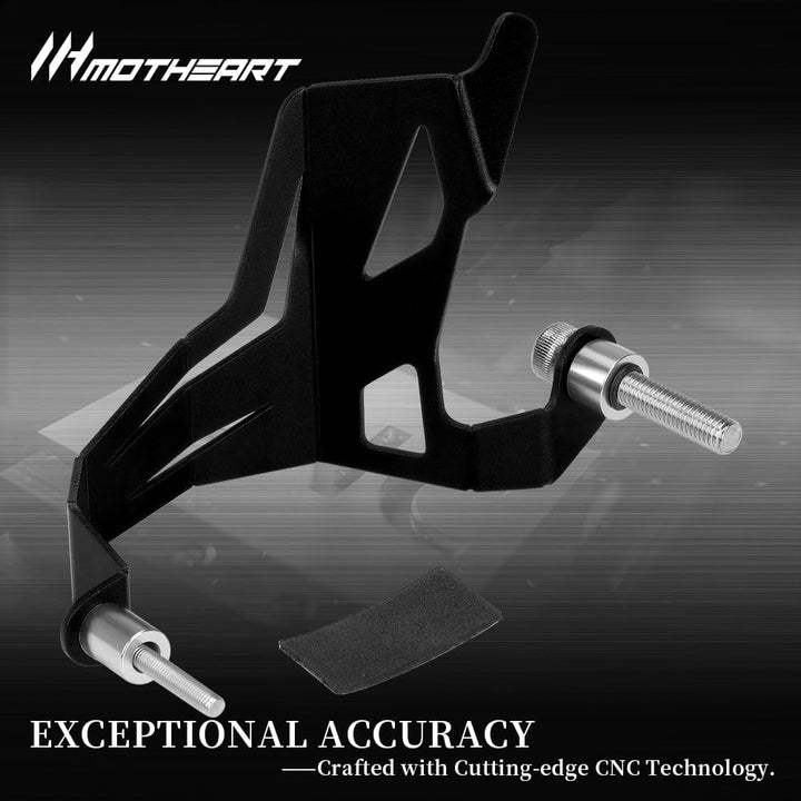 Quickshifter-Schutzplatte für F900XR/F900R 2020-2025 2mm Aluminium 3-Punkt-Befestigung eloxierte Obe