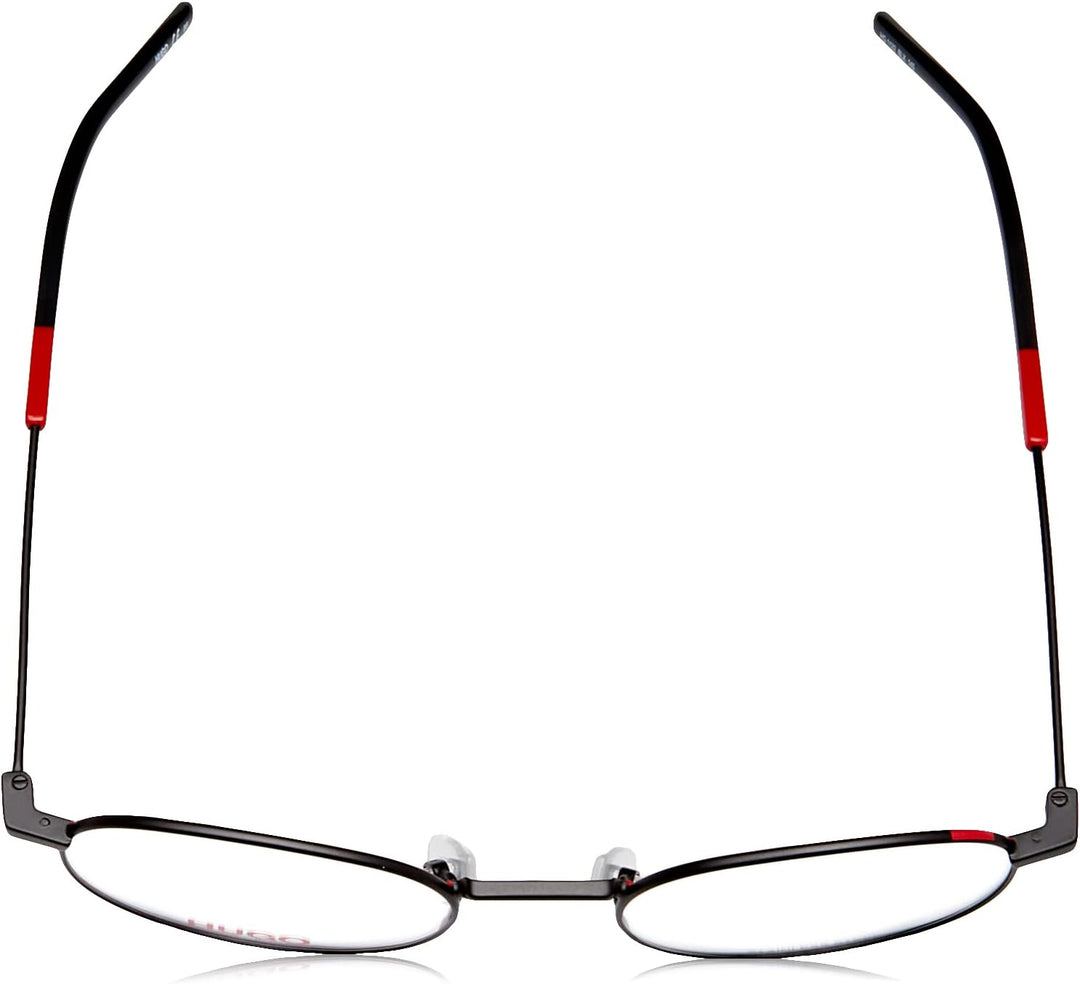 HUGO BOSS Unisex Sunglasses, Matte Black Red