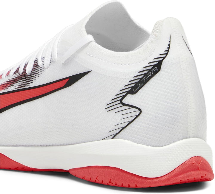 PUMA Herren Ultra Match It Fussballschuh 46 EU Puma White Puma Black Fire Orchid, 46 EU Puma White P