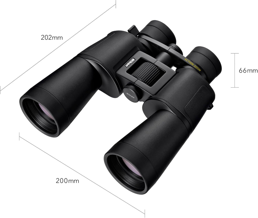 Nikon Action 10-22x50 Fernglas (leicht zu Tagen und zu bedienen, Gute räumliche Sicht, für Wanderung