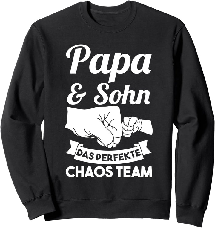 Papa und Sohn Sweatshirt