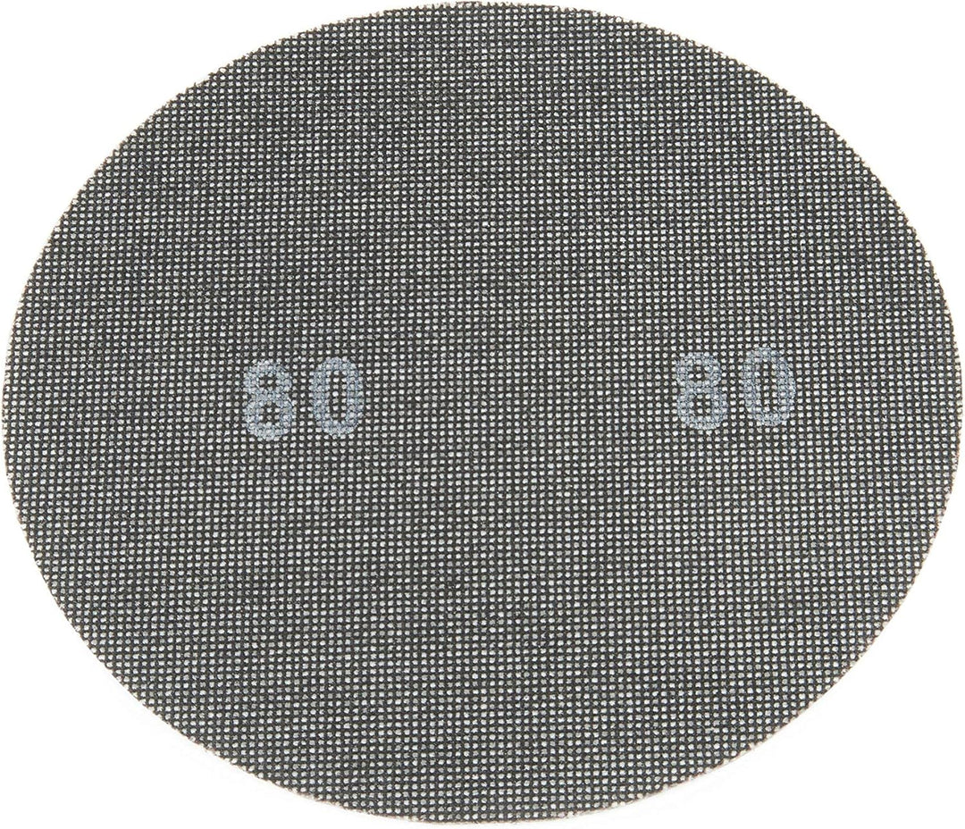 Schleifscheiben 225 mm Klett Set |10 Stück Schleifgitter Körnung 80 | Ideal für Deckenschleifer, Tro