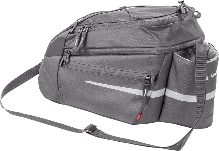 VAUDE 12705 Unisex – Erwachsene Silkroad L (Snap-it) Gepäckträgertaschen Einheitsgrösse Anthracite,