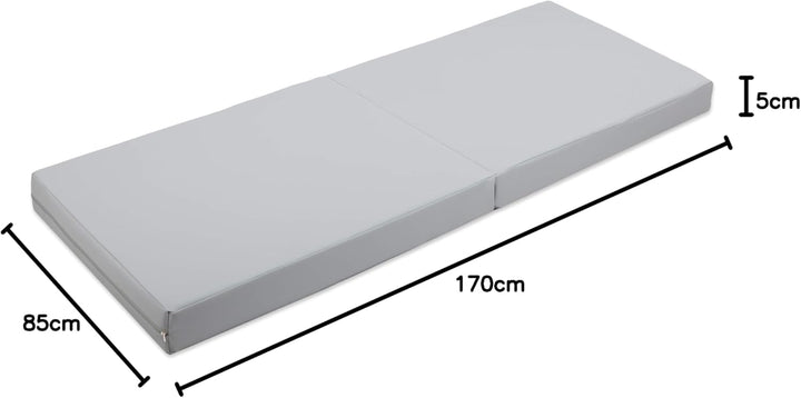 Gutekissen® Weichbodenmatte Gymnastikmatte Turnmatte Fitnessmatte Faltmatratze 2 EKO MAT 170x85x5 He