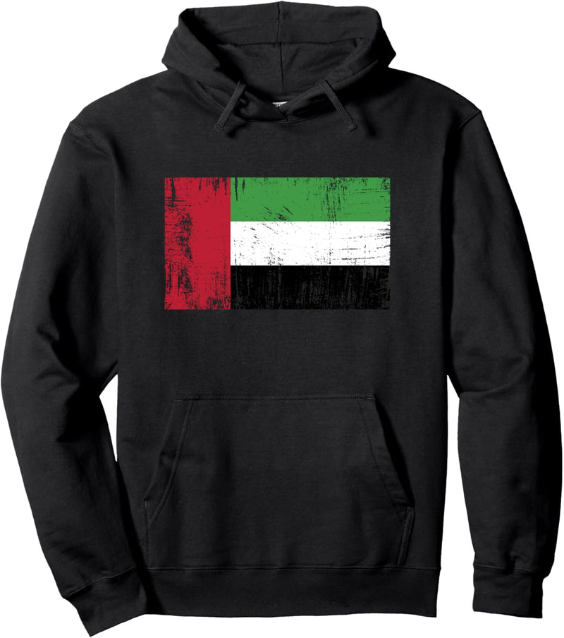 Vereinigten Arabischen Emirate Fahne-Flagge Fussball-Fan VAE Pullover Hoodie